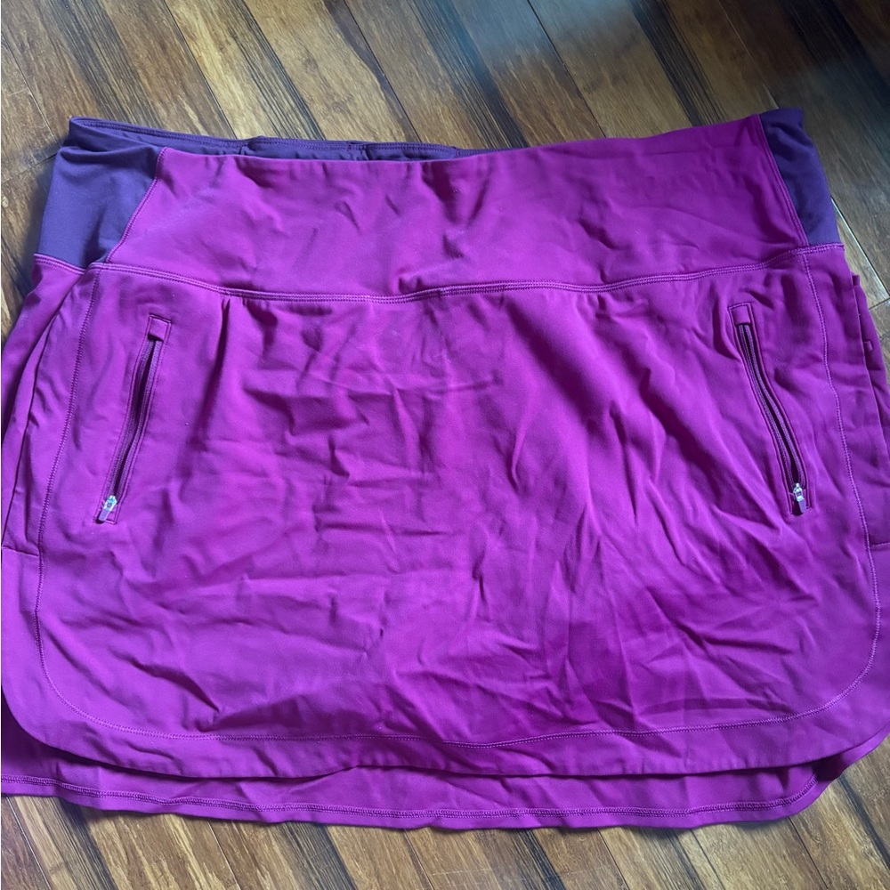 Athleta Pink/purple golf athletic skort